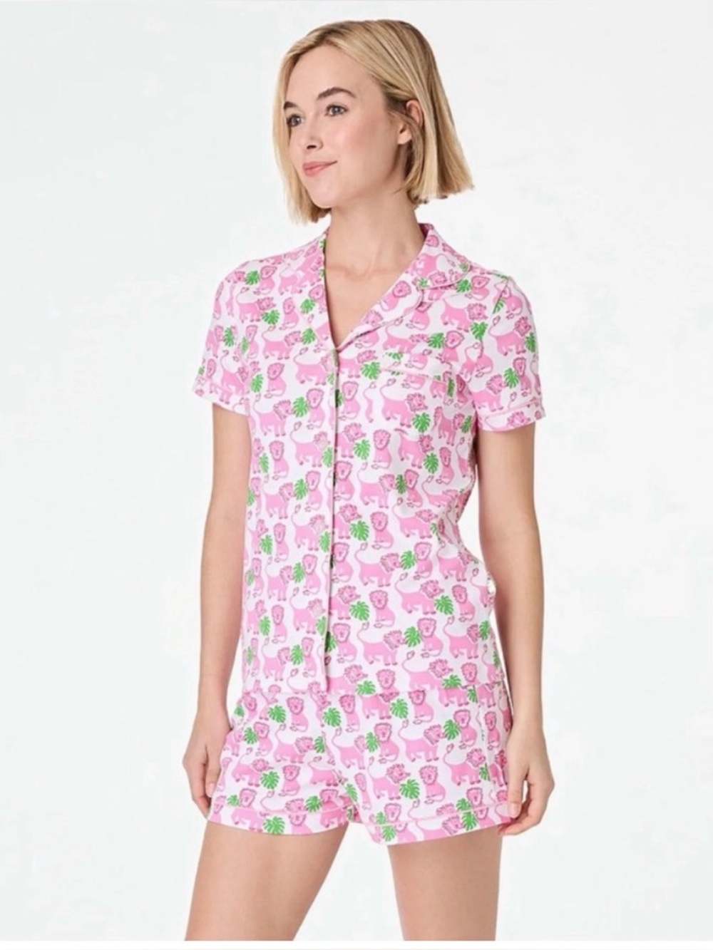 Nwot. Roller Rabbit Leo the Lion  Pajama Set